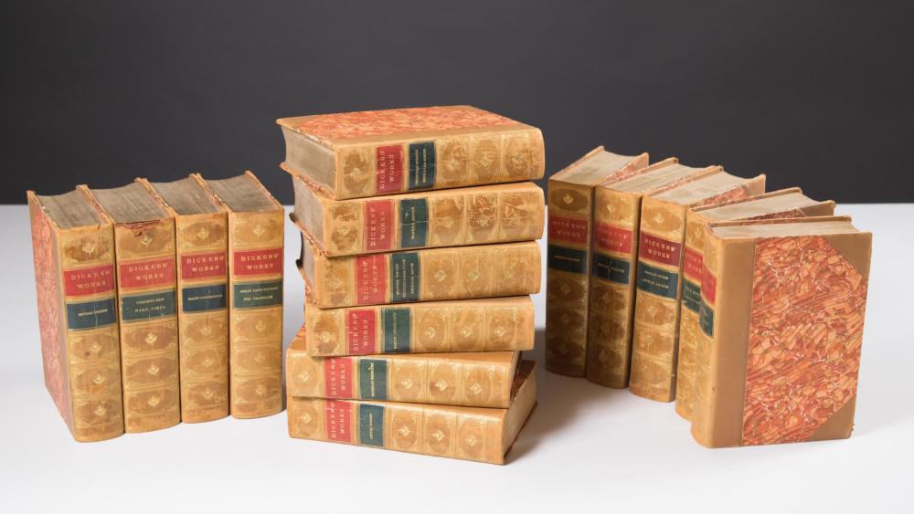 WORKS OF CHARLES DICKENS 15 VOLUMES  33f5e1