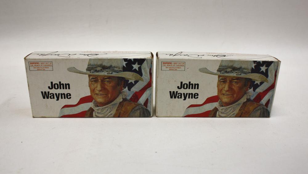 TWO BOXES OF JOHN WAYNE COMMEMORATIVE 340036