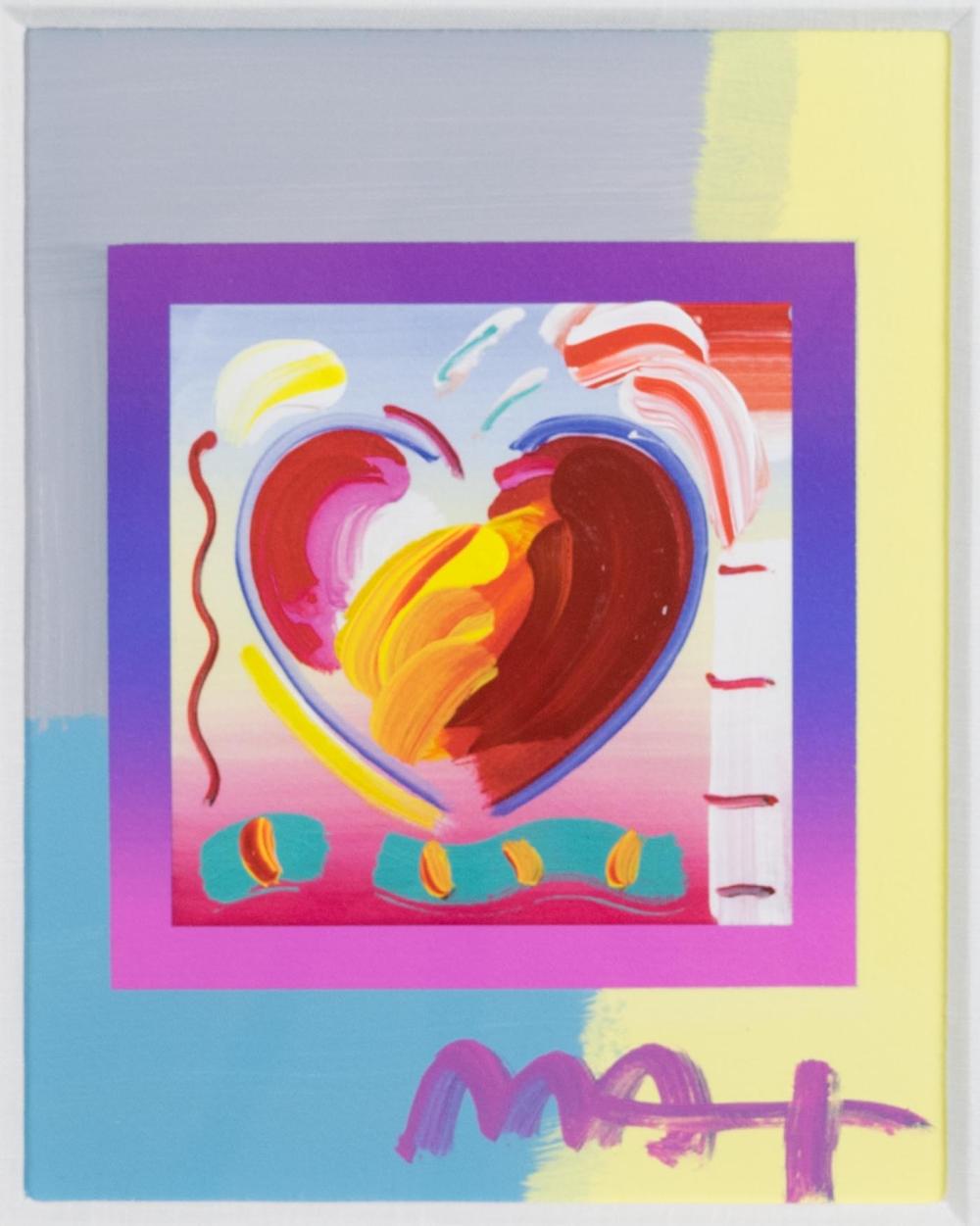 PETER MAX MIXED MEDIA ON PAPERPETER 340095