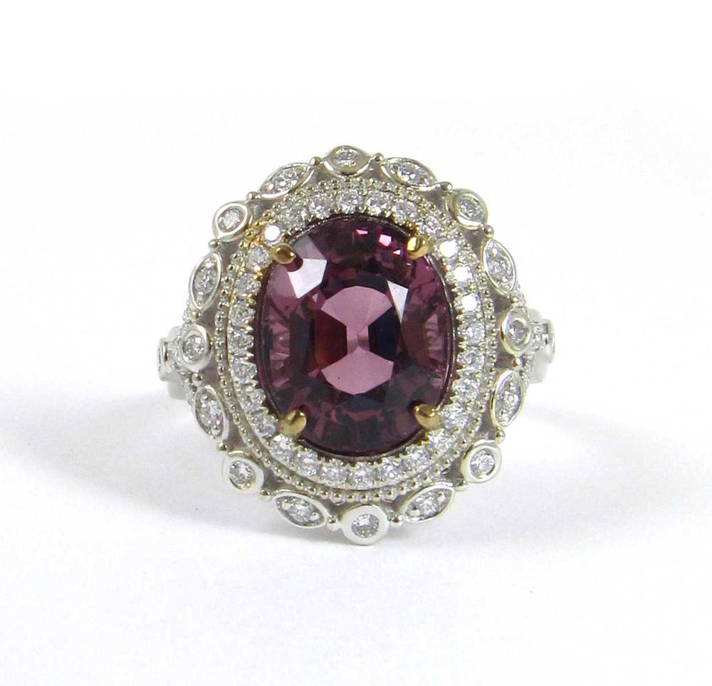 PINK SPINEL DIAMOND AND FOURTEEN 33ebd8