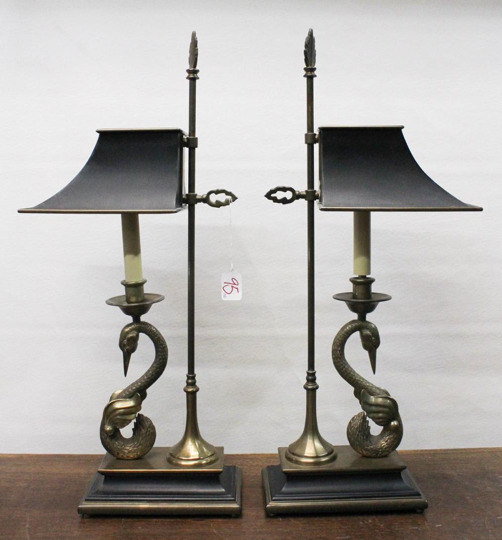 PAIR OF CHAPMAN FIGURAL TABLE LAMPS  341993