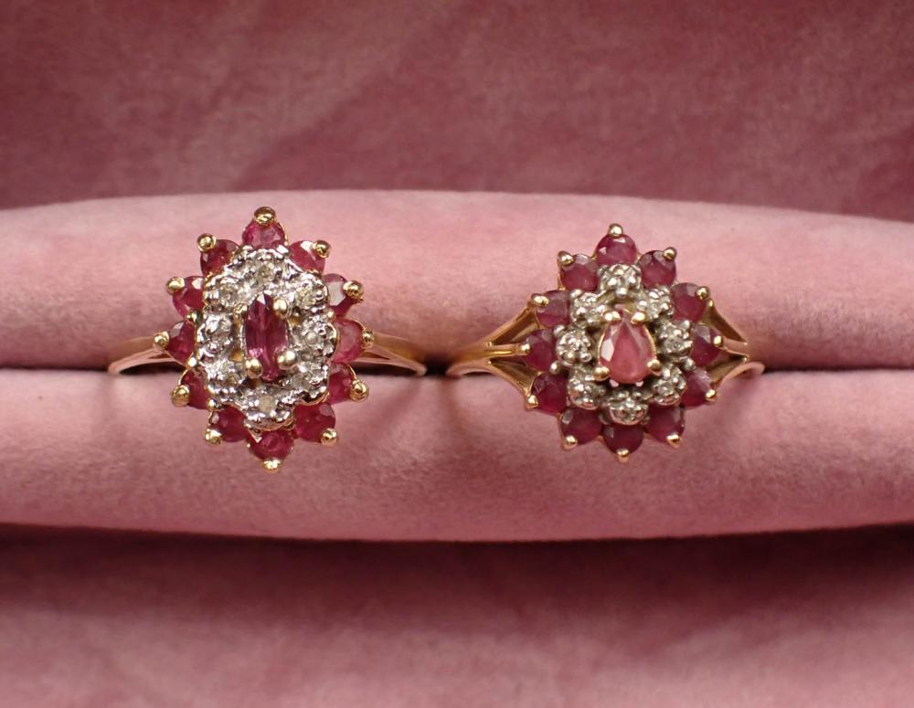 TWO RUBY DIAMOND AND FOURTEEN 341f62