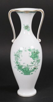 HEREND CHINESE BOUQUET PORCELAIN VASEHerend