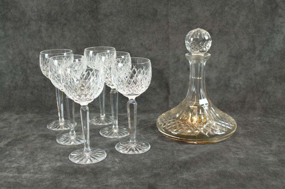 WATERFORD CUT CRYSTAL DECANTER 342991