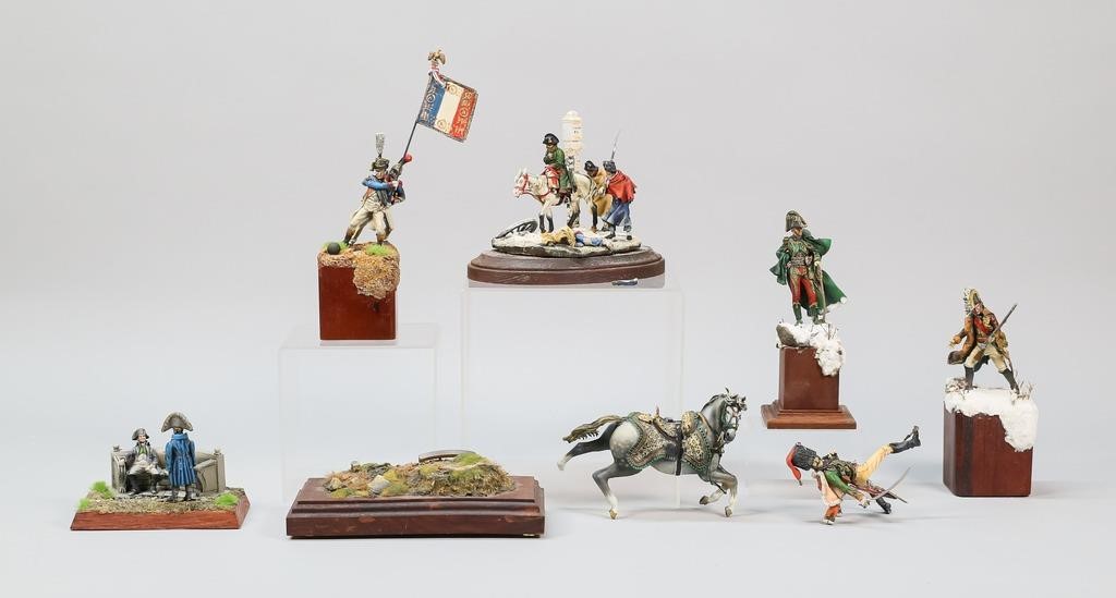 6 FRENCH MILITARY MINIATURES  342d6d