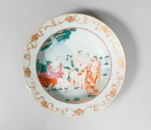 CHINESE EXPORT PORCELAIN THE JUDGEMENT 3408e8