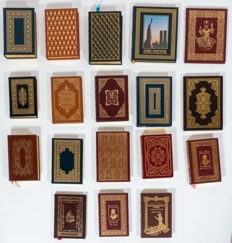 GROUPING OF LEATHERBOUND BOOKSGrouping 340983