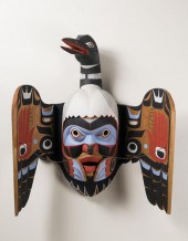 CHIEF LELOOSKA CARVED AND PAINTED 340aa9