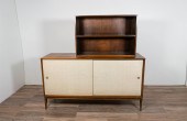 MID CENTURY MODERN CREDENZA AND BOOKCASEMid