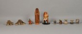 COLLECTION OF 10 SMALL JAPANESE SCULPTURES10
