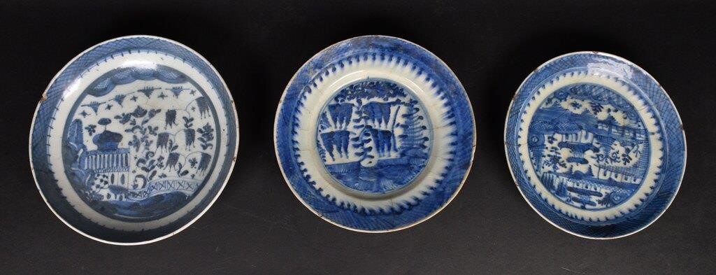 3 CHINESE EXPORT SERVING PIECES3 34119c