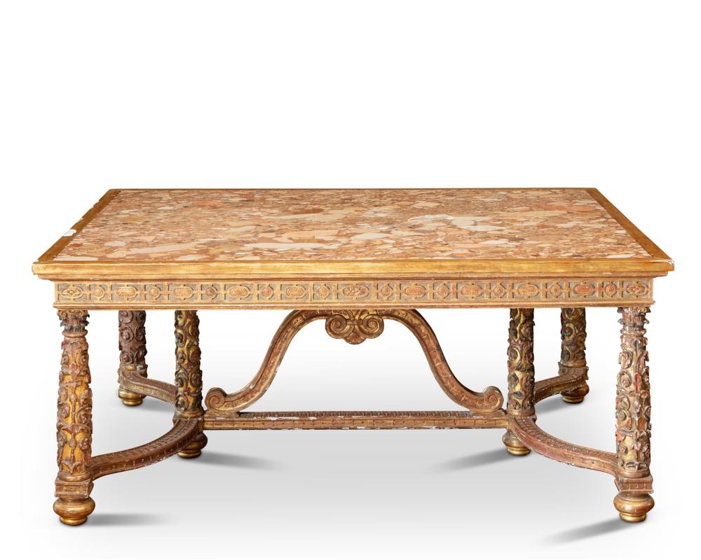 A CONTINENTAL LIBRARY TABLEA Continental 343f2b
