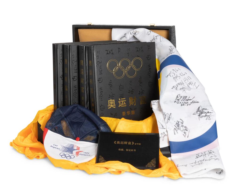 A GROUP OF OLYMPIC SPORTS MEMORABILIAA 343f9d