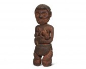 A PAPUA NEW GUINEAN CARVED WOOD 344699