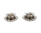A PAIR OF TIFFANY & CO. STERLING SILVER