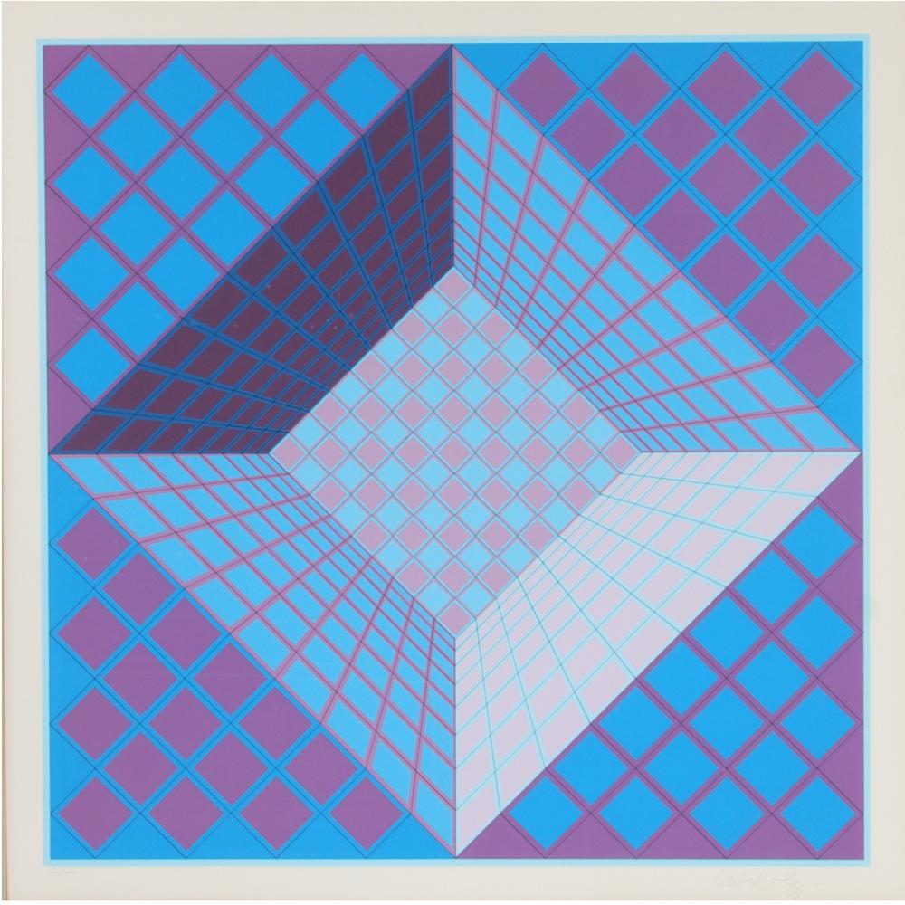 VICTOR VASARELY FRANCE HUNGARY 3450ab