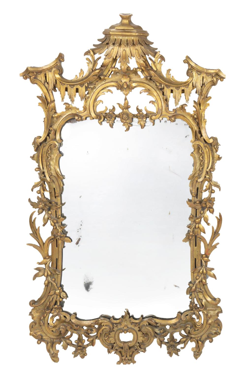 A CONTINENTAL CHINOISERIE GILTWOOD 345126