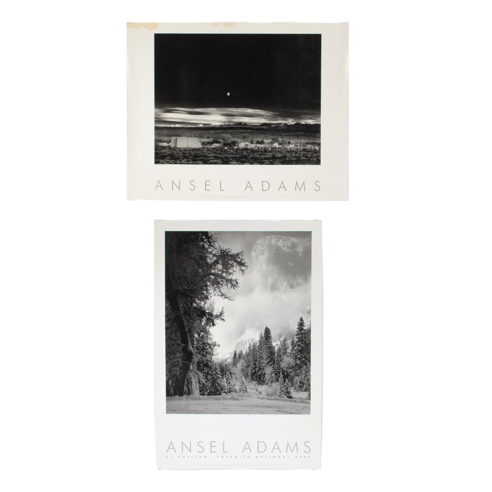 PAIR OF POSTER SIZE ANSEL ADAMS 345189