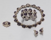 A SUITE OF MARGOT DE TAXCO SILVER AND