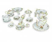 A GROUP OF HEREND PORCELAIN SERVICE