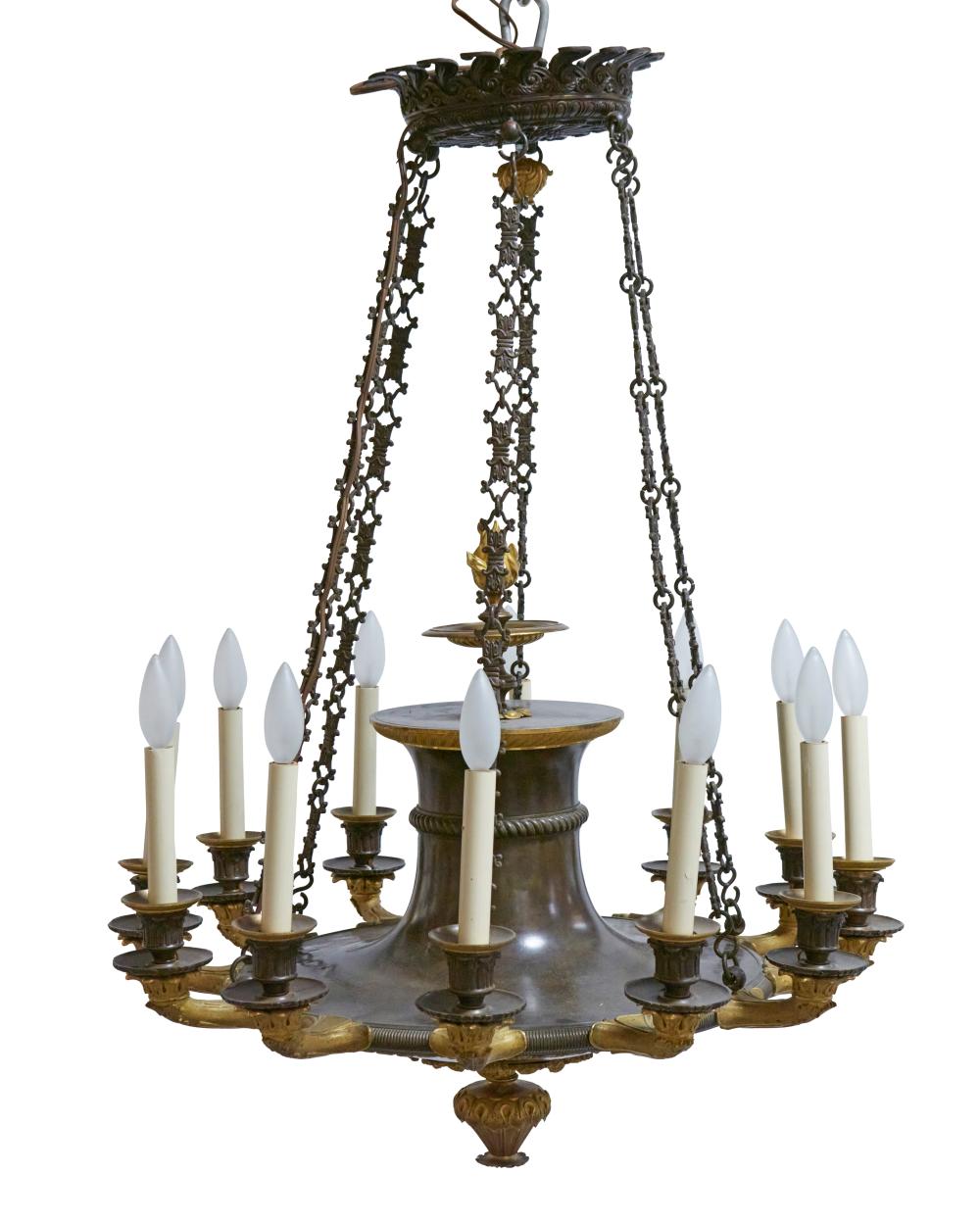 A FRENCH LOUIS PHILIPPE CHANDELIERA 343424