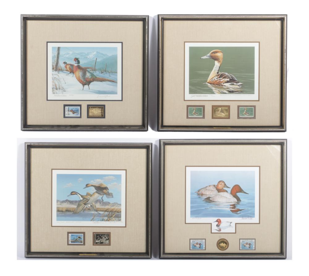 LOT OF 4 LIMITED EDITION WILDLIFE 343c0c