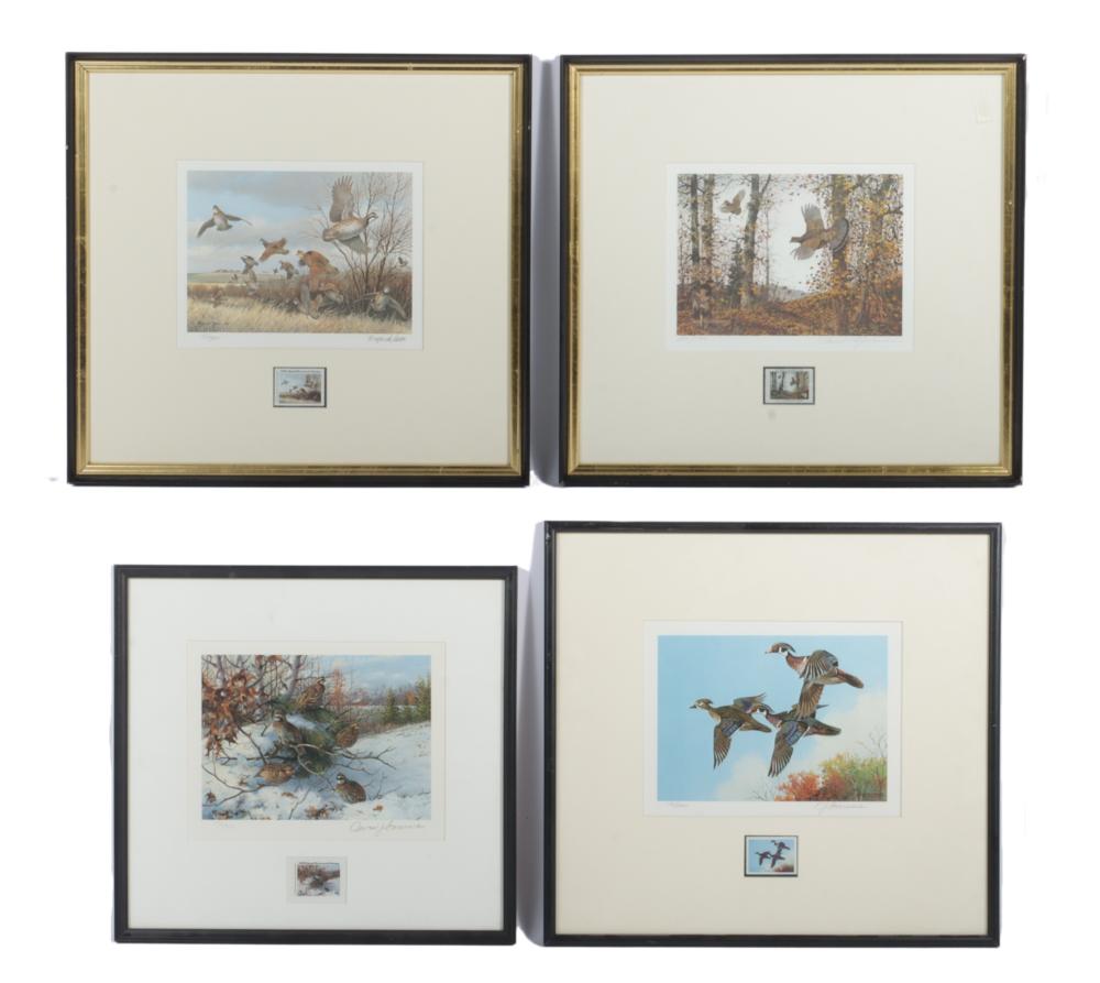 LOT OF 4 LIMITED EDITION WILDLIFE 343c0b