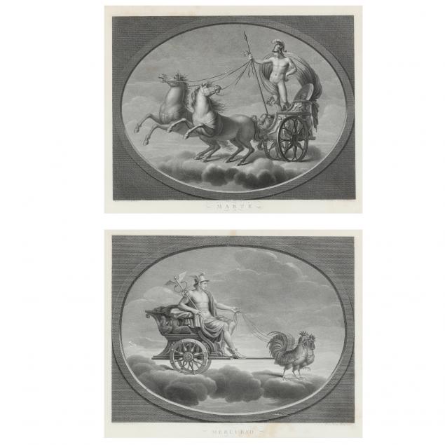 TWO ANTIQUE ENGRAVINGS AFTER RAPHAEL  346806