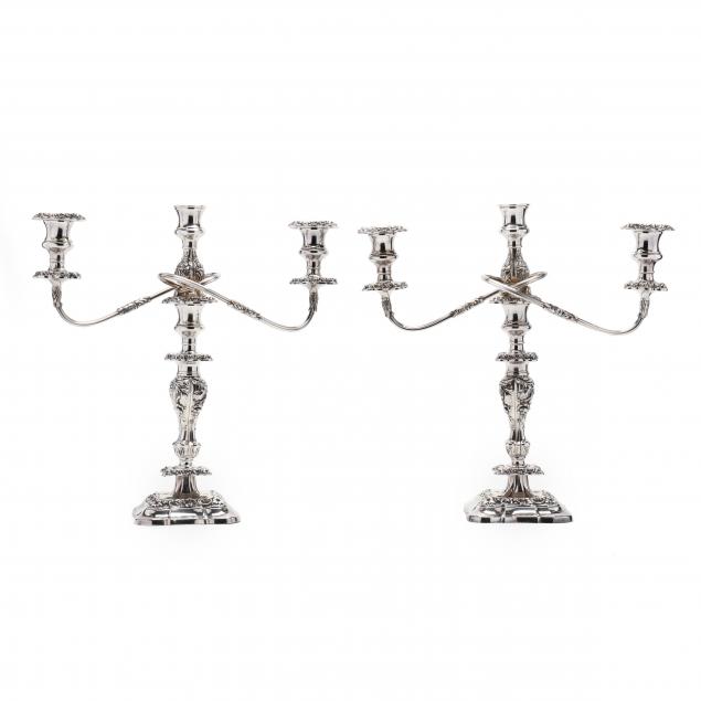 A PAIR OF AMERICAN SILVERPLATE 346c91
