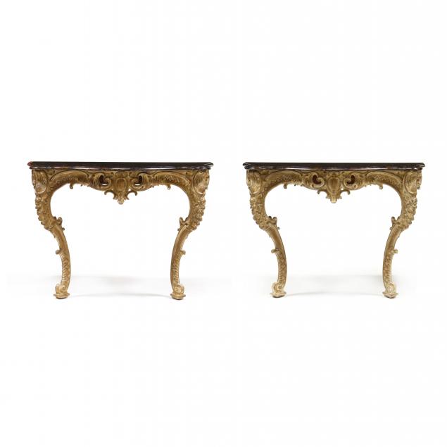 PAIR OF ITALIAN ROCOCO STYLE FAUX 346df2