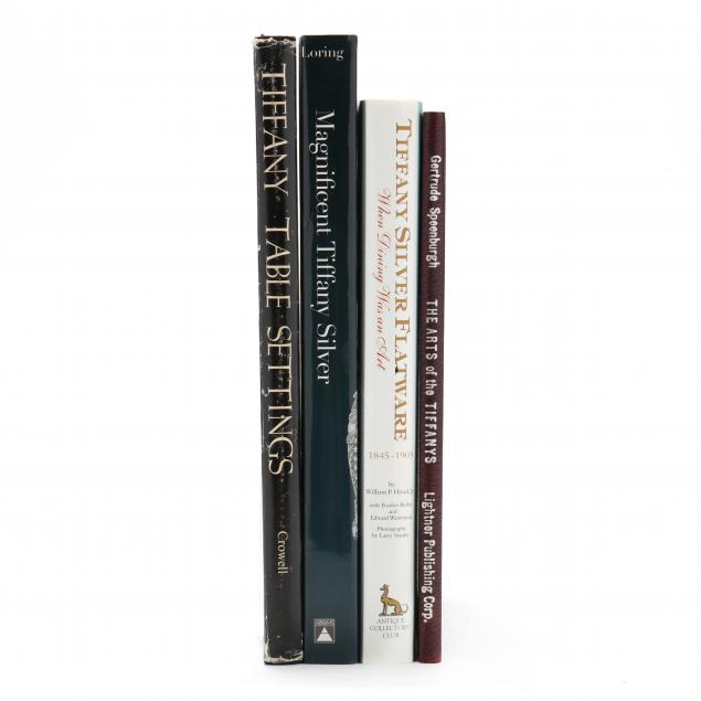 FOUR REFERENCE BOOKS ON TIFFANY 346f37