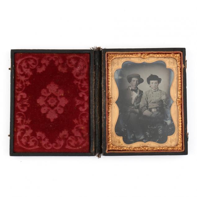 MAGNIFICENT QUARTER PLATE AMBROTYPE 3470b7