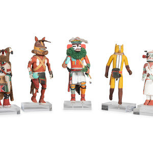 Collection of Hopi Katsina Dolls second 347786