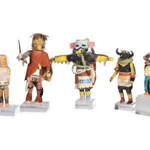 Collection of Hopi Katsina Dolls second 347787