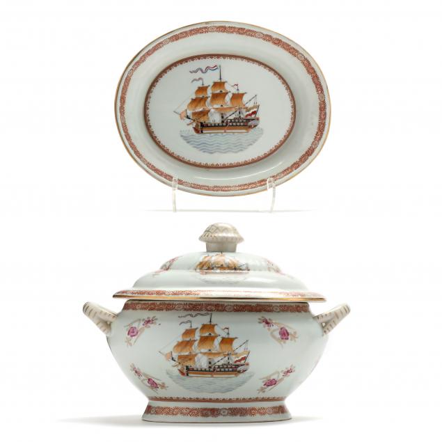 A CHINESE EXPORT STYLE PORCELAIN 34779d