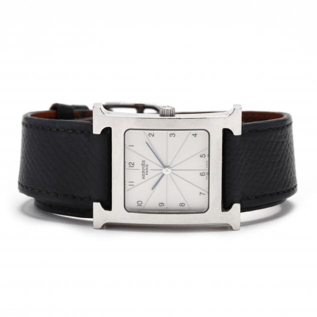 STAINLESS STEEL HEURE H WATCH,