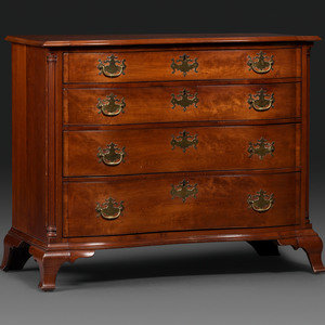 A Chippendale Carved Cherrywood 34596c