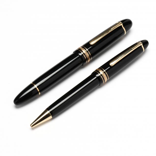 TWO MONTBLANC MEISTERSTUCK WRITING 345ceb