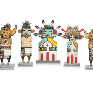 Collection of Hopi Katsina Dolls 3465d3