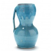 ONE HANDLE HOUR GLASS VASE, NORTH STATE