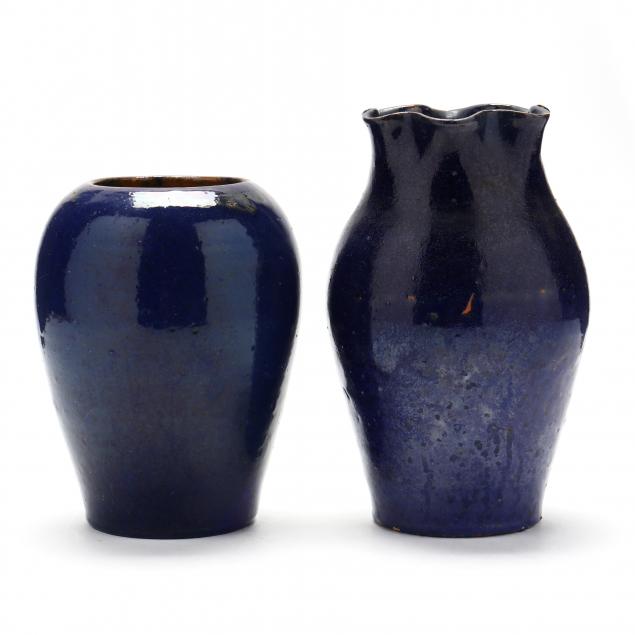 TWO VASES ATTRIBUTED J B COLE 349240