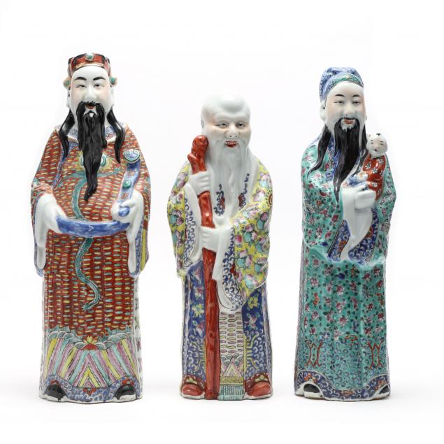 THREE CHINESE EXPORT PORCELAIN 3493ce