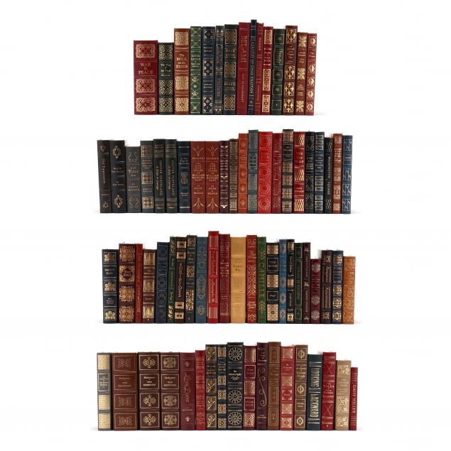 COLLECTION OF 78 FINELY BOUND EASTON 349596