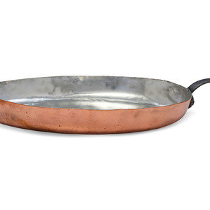 An American Copper Oval Fry Pan
Joseph