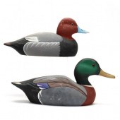 A PAIR OF SIGNED STONEY POINT DUCK DECOYS