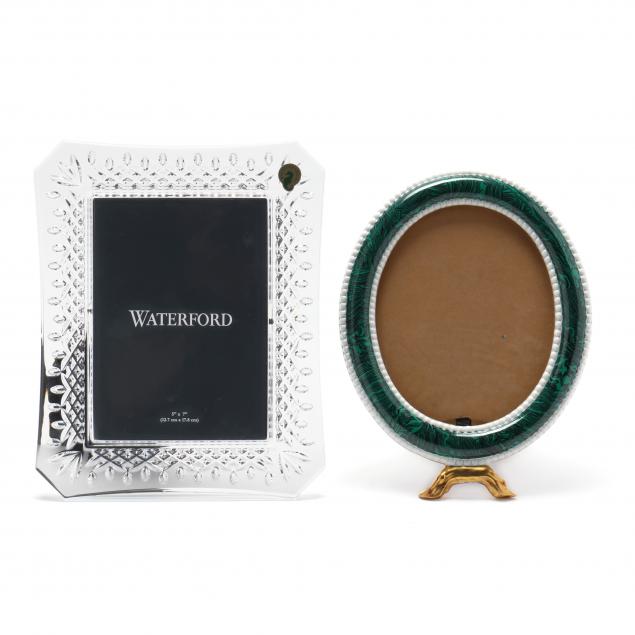 WATERFORD AND SEVRES PICTURE FRAMES 349e4d