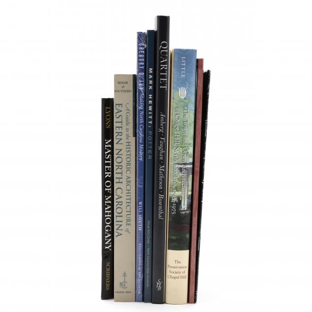 EIGHT BOOKS VARIOUSLY ON NORTH 34a1a2