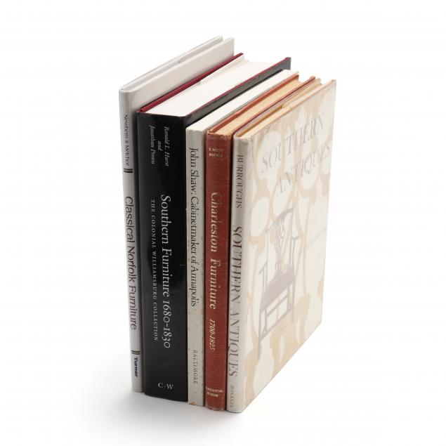 FIVE REFERENCE BOOKS ON EARLY SOUTHERN 347fd8