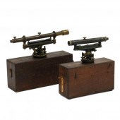 TWO EARLY 20TH CENTURY SURVEYORS TRANSITS