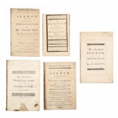FIVE INDIVIDUALLY BOUND 18TH CENTURY